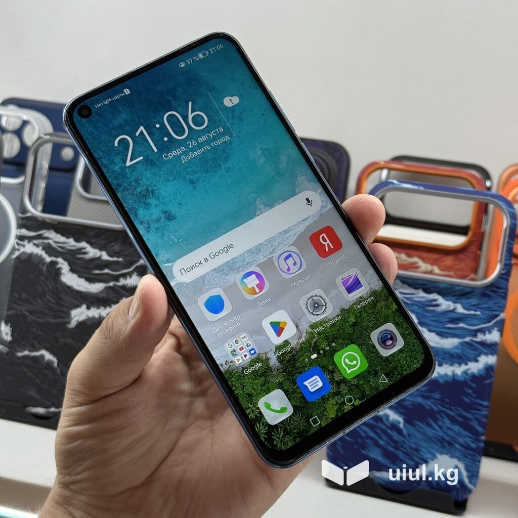 Honor Б/у, 256 ГБ, цвет - Синий, 2 SIM 8 из 10