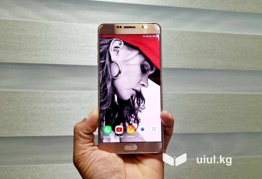 Samsung Galaxy Note 5, Б/у, 64 ГБ, цвет - Золотой, 1 SIM 3 из 12