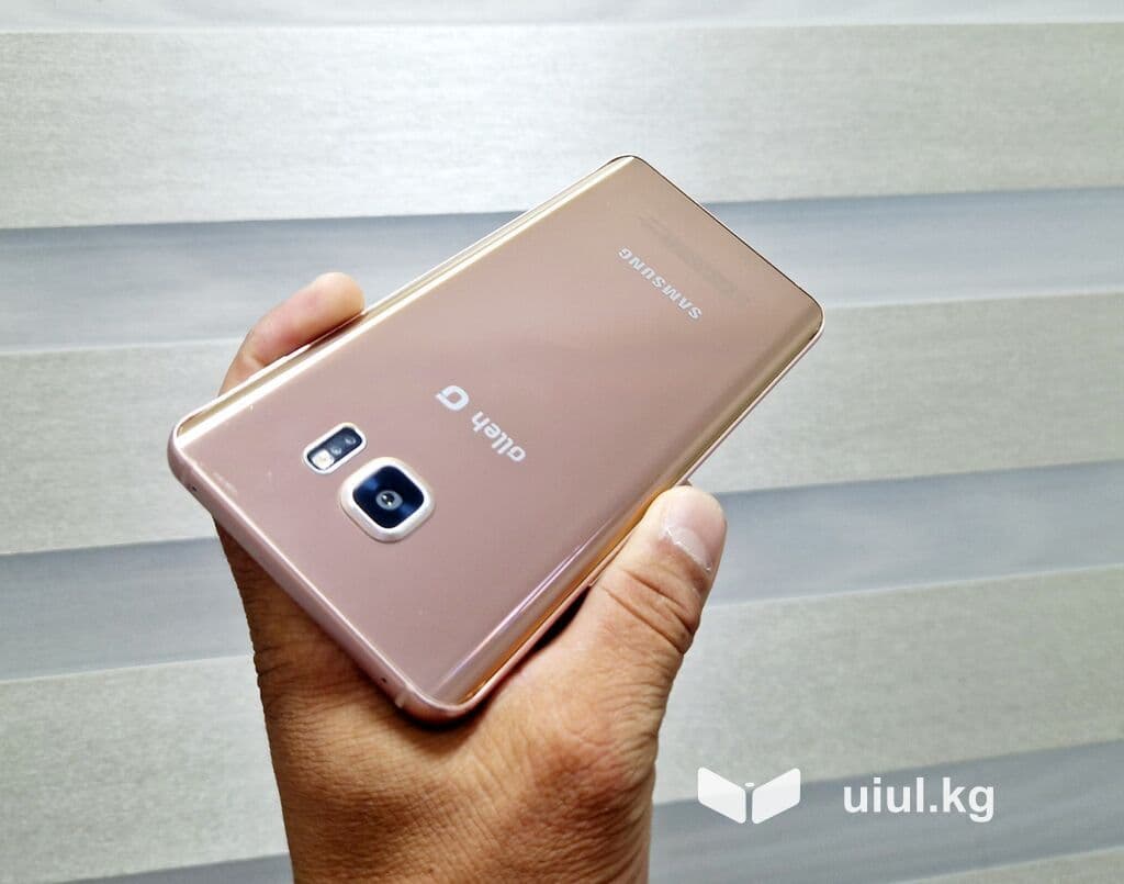 Samsung Galaxy Note 5, Б/у, 64 ГБ, цвет - Золотой, 1 SIM 10 из 12
