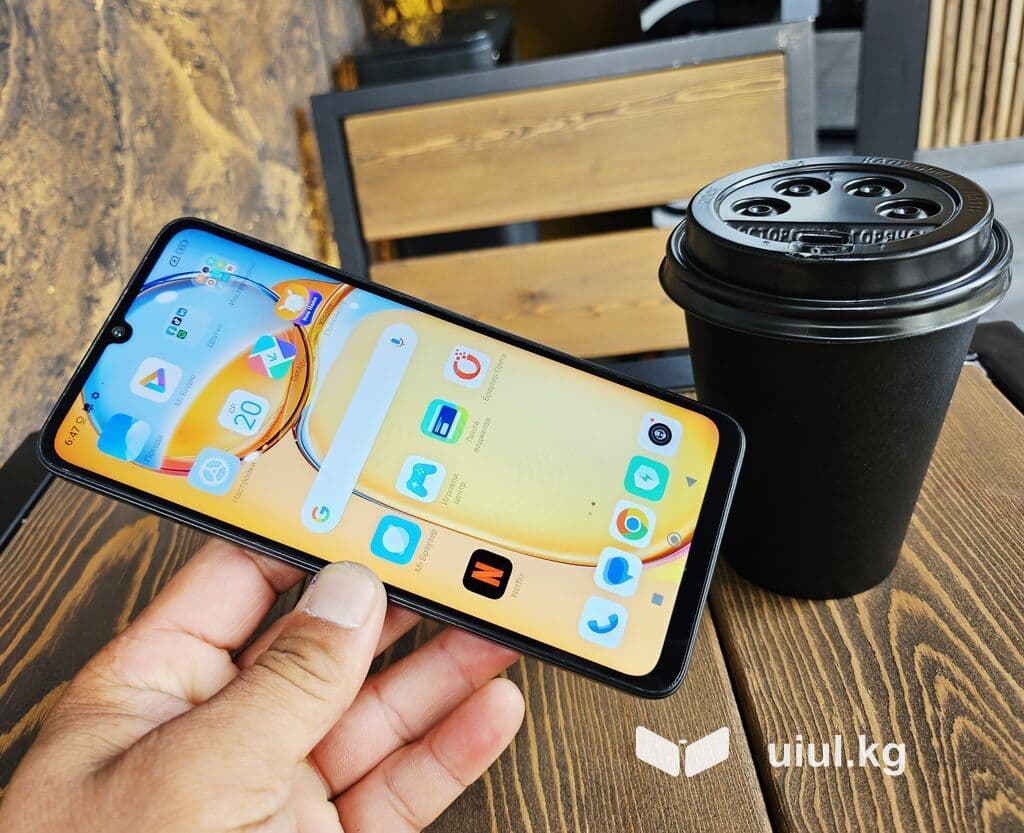 Redmi, Redmi 13C, Б/у, 256 ГБ, цвет - Черный, 1 SIM, 2 SIM 14 из 17