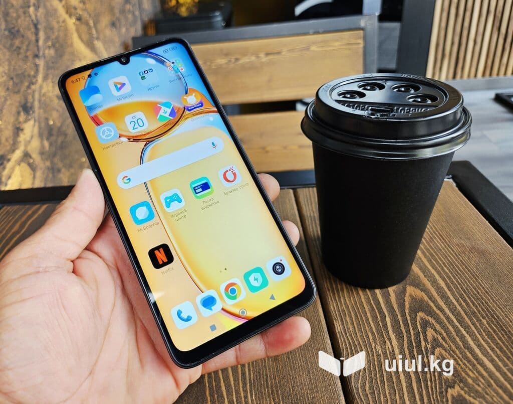 Redmi, Redmi 13C, Б/у, 256 ГБ, цвет - Черный, 1 SIM, 2 SIM 17 из 17