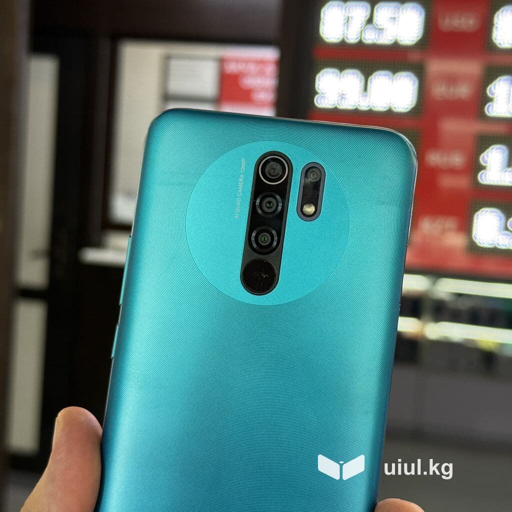 Redmi, Redmi 9, Б/у, 64 ГБ, цвет - Зеленый, 2 SIM 2 из 12