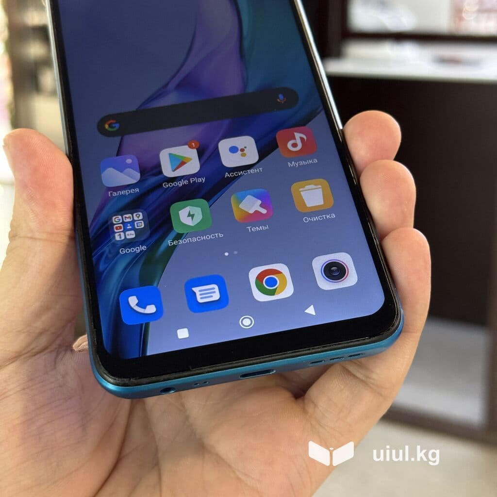 Redmi, Redmi 9, Б/у, 64 ГБ, цвет - Зеленый, 2 SIM 9 из 12