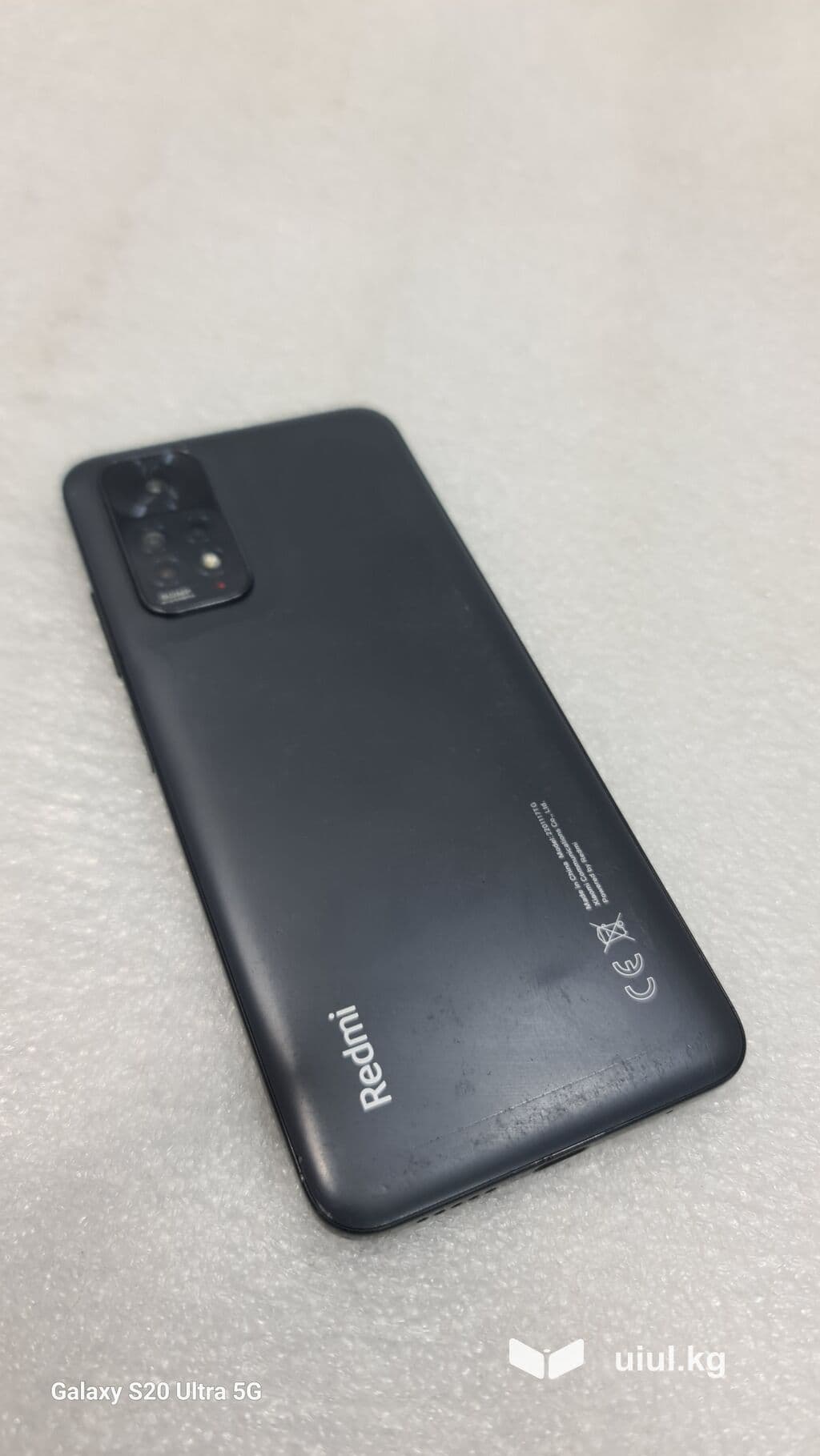 Redmi, Redmi Note 11, Б/у, 128 ГБ, цвет - Черный, 2 SIM 4 из 8