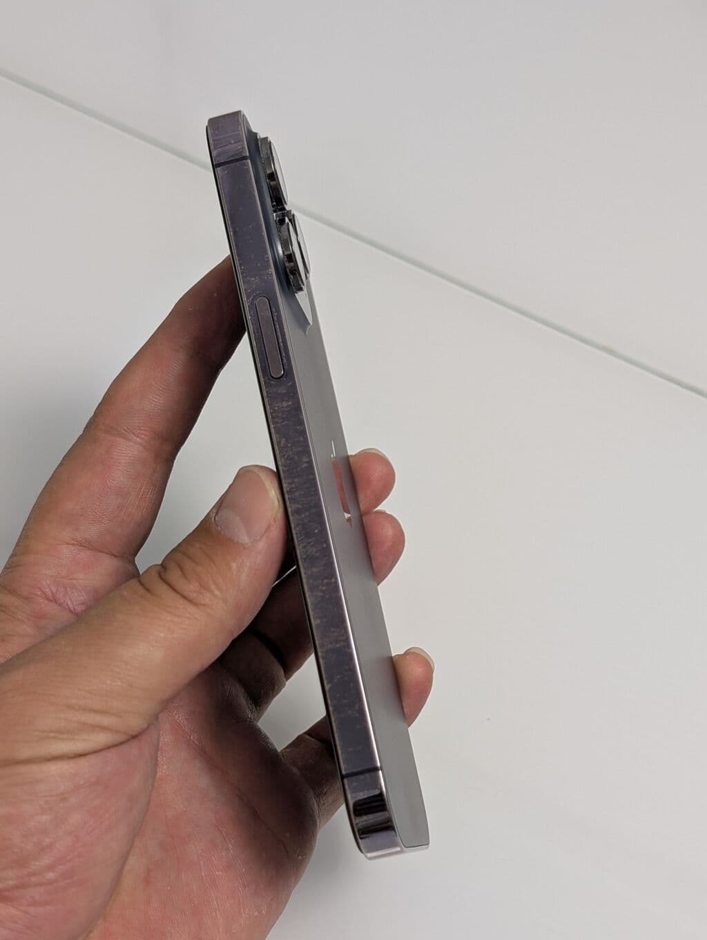 IPhone 14 Pro Max, Б/у, 256 ГБ, Deep Purple, Защитное стекло, Чехол, 81 % 3 из 14