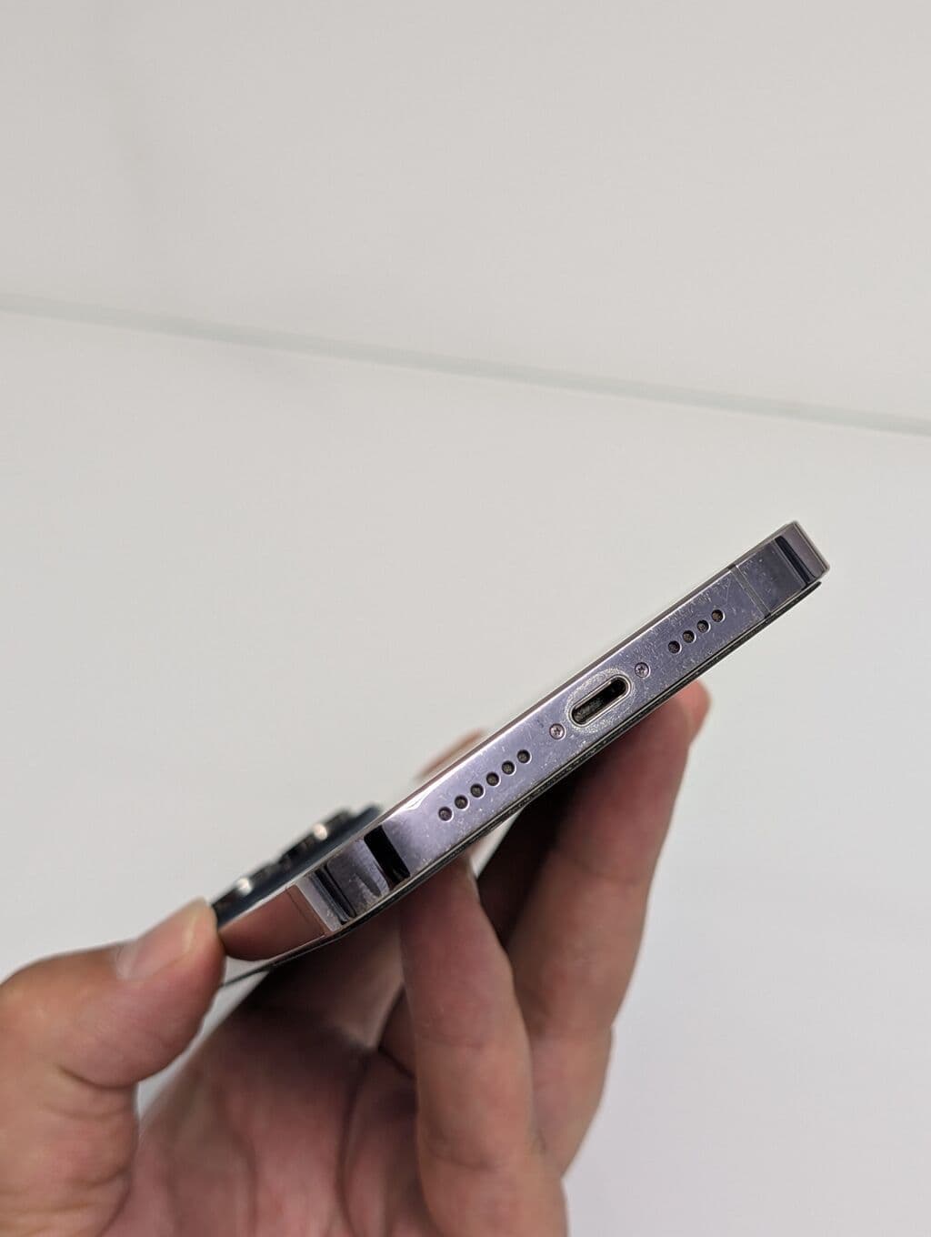 IPhone 14 Pro Max, Б/у, 256 ГБ, Deep Purple, Защитное стекло, Чехол, 81 % 7 из 14