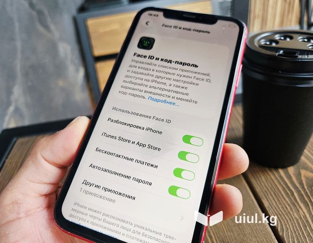 IPhone 11, Б/у, 128 ГБ, Красный, Чехол, 100 % 10 из 19