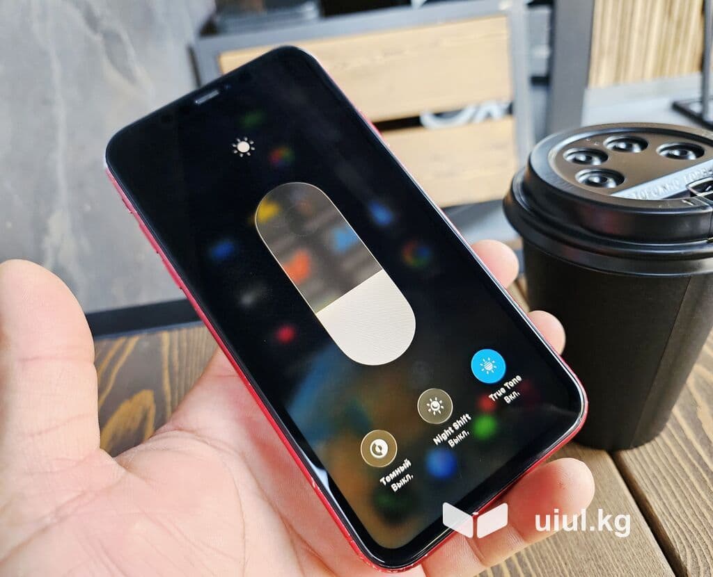 IPhone 11, Б/у, 128 ГБ, Красный, Чехол, 100 % 16 из 19