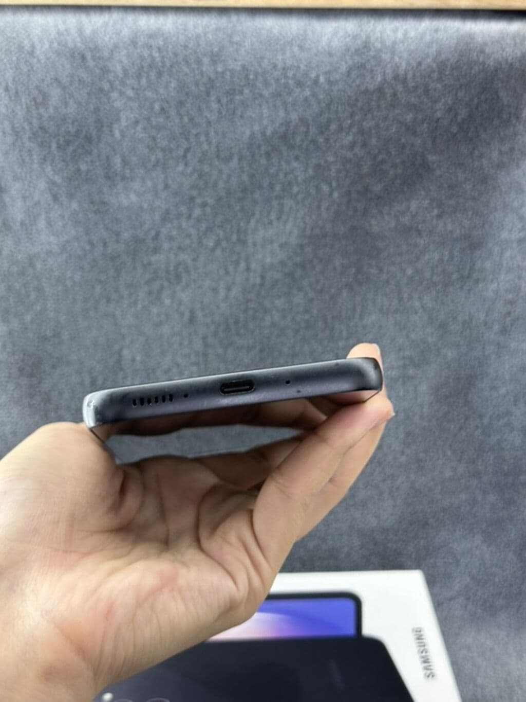 Samsung Galaxy A54 5G, Б/у, 128 ГБ, цвет - Черный, В рассрочку 6 из 11