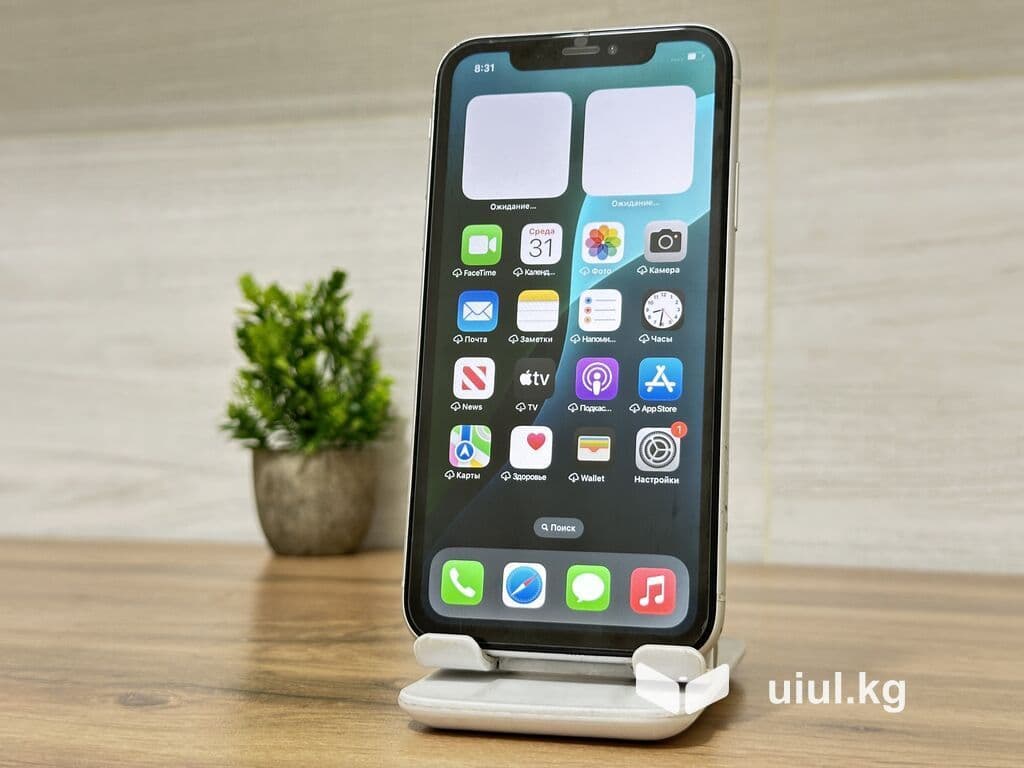 IPhone Xr, Б/у, 64 ГБ, Белый, 100 % 4 из 9