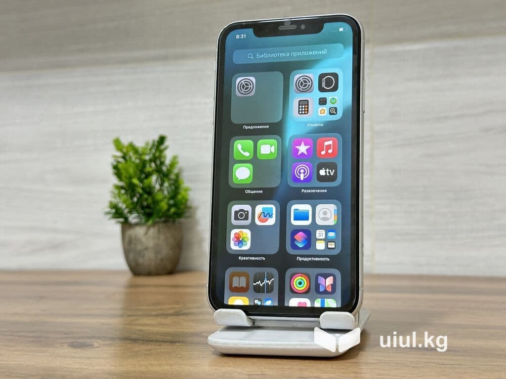IPhone Xr, Б/у, 64 ГБ, Белый, 100 % 5 из 9
