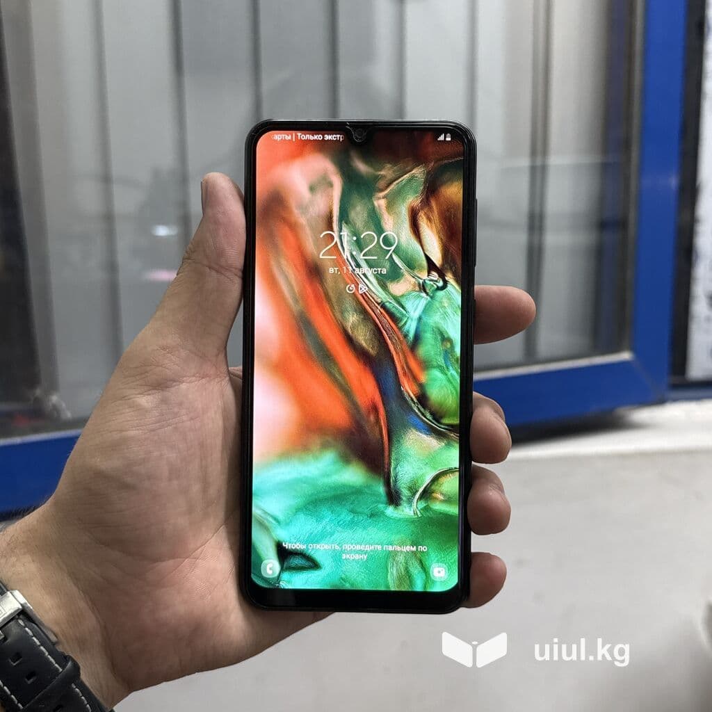 Samsung Galaxy A30, Б/у, 32 ГБ, цвет - Синий, 2 SIM 14 из 14