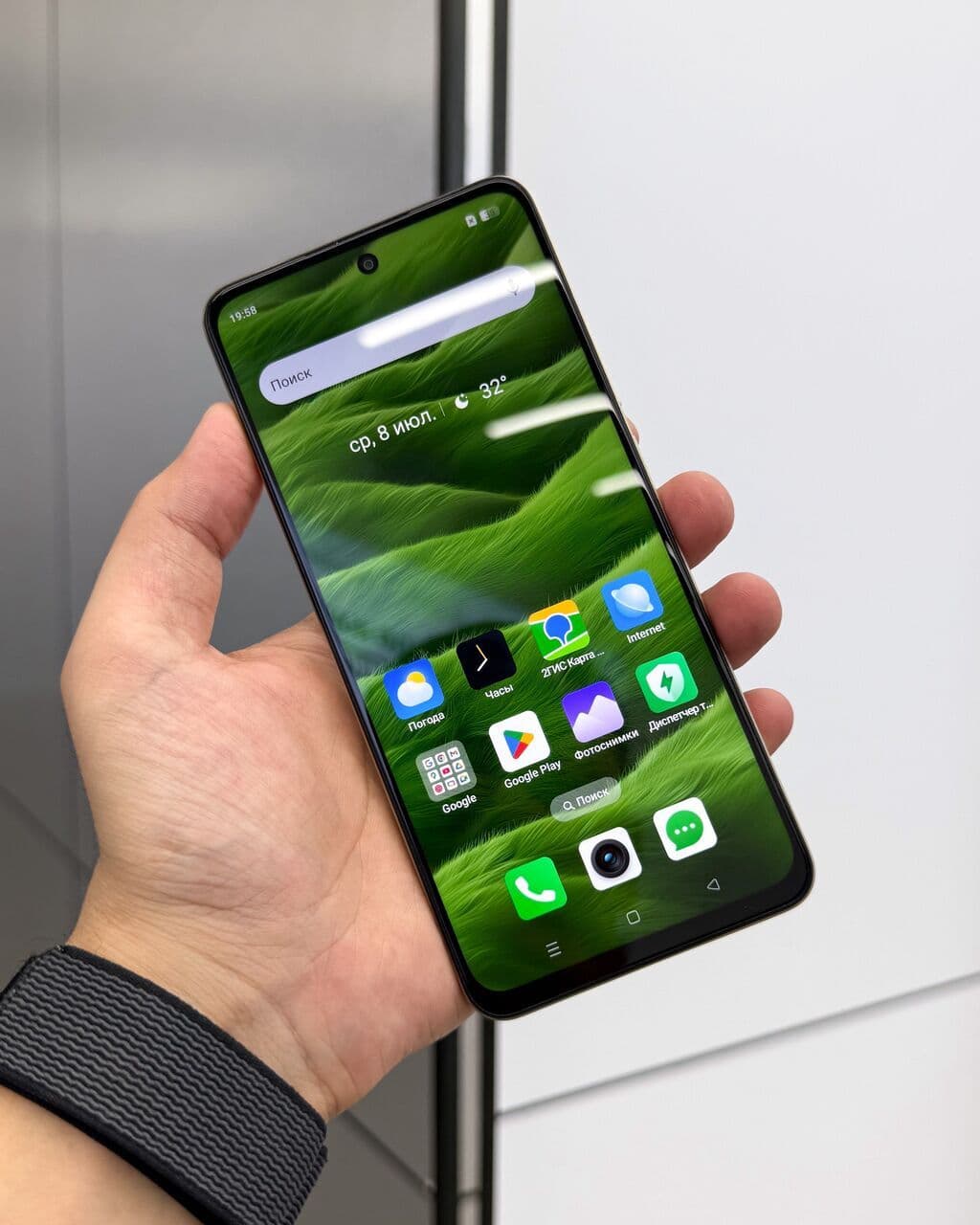 Realme C65, Б/у, 256 ГБ, цвет - Желтый, В рассрочку, 2 SIM