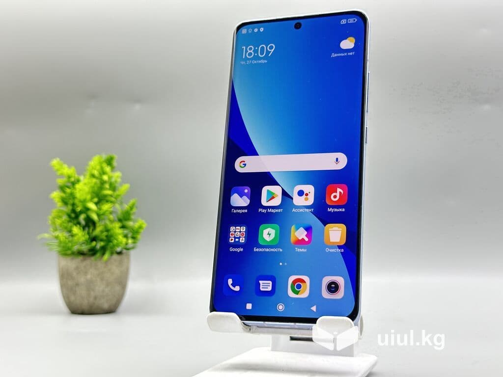 Xiaomi, Mi 12X, Б/у, 256 ГБ, цвет - Голубой, 2 SIM 2 из 7