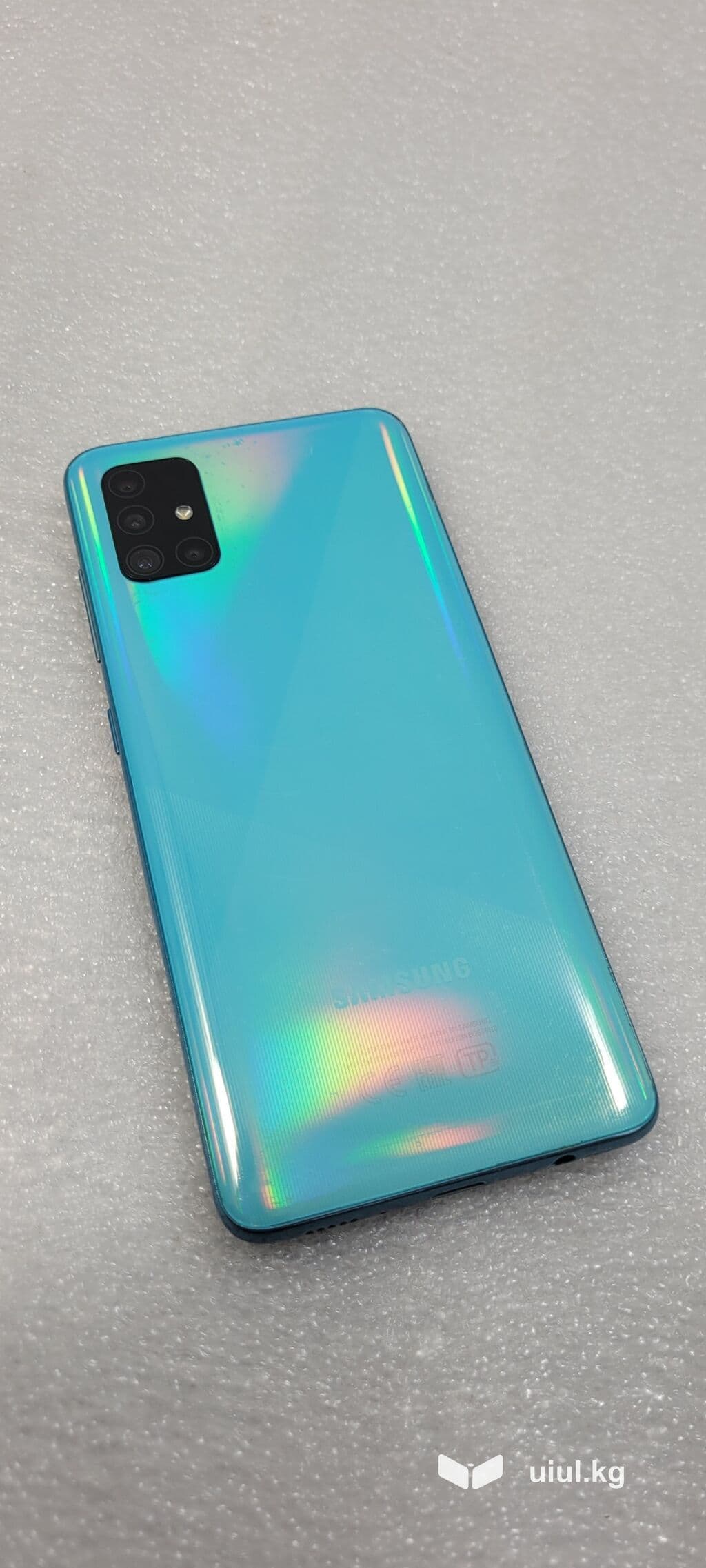 Samsung Galaxy A51 5G, Б/у, 128 ГБ, цвет - Голубой, 2 SIM 9 из 11