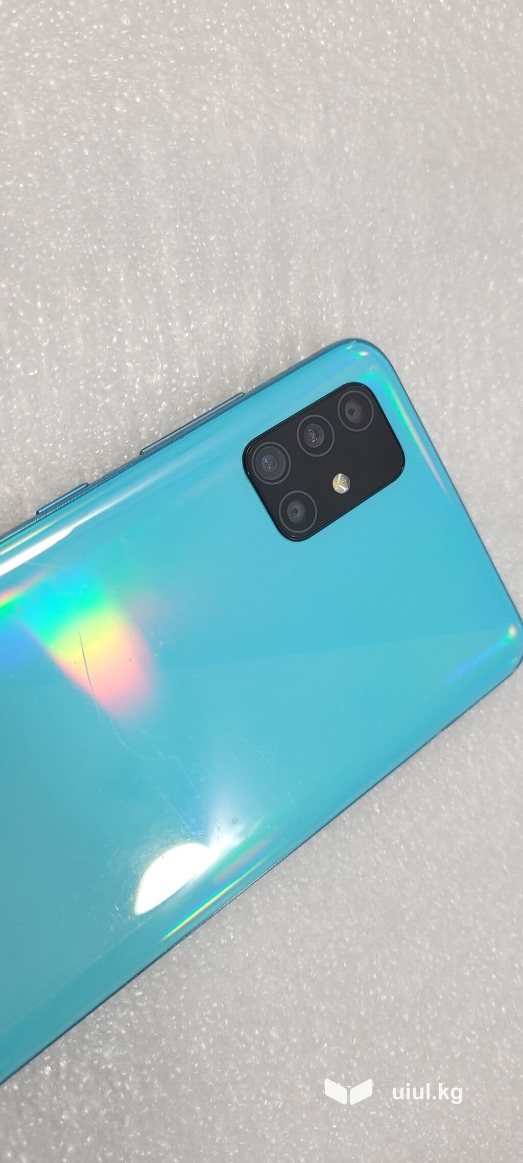 Samsung Galaxy A51 5G, Б/у, 128 ГБ, цвет - Голубой, 2 SIM 10 из 11