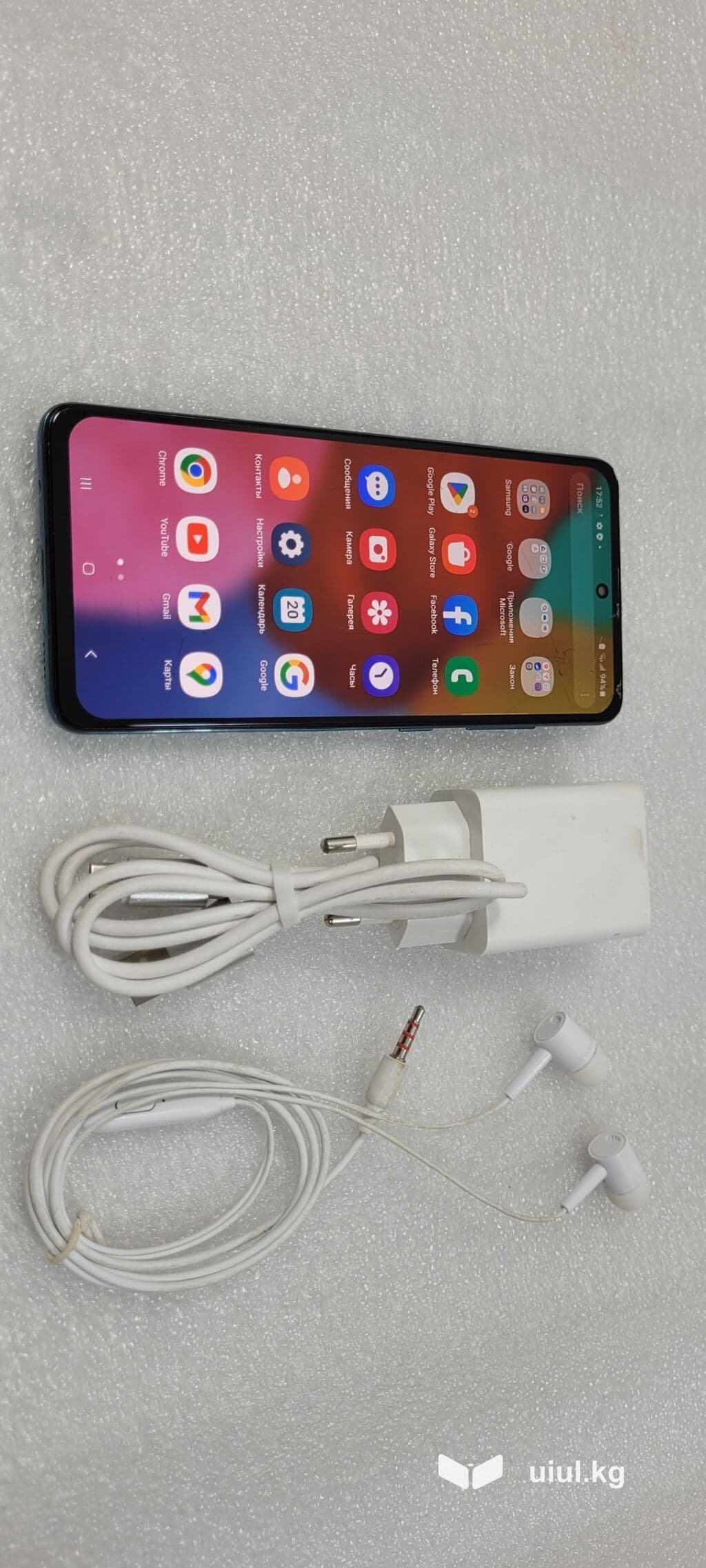 Samsung Galaxy A51 5G, Б/у, 128 ГБ, цвет - Голубой, 2 SIM 11 из 11