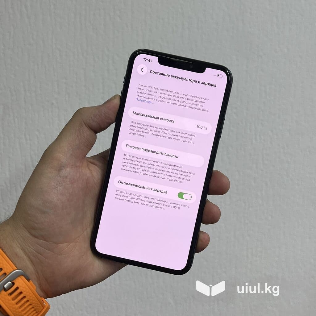 IPhone 11 Pro Max, Б/у, 256 ГБ, Alpine Green, 100 % 4 из 11
