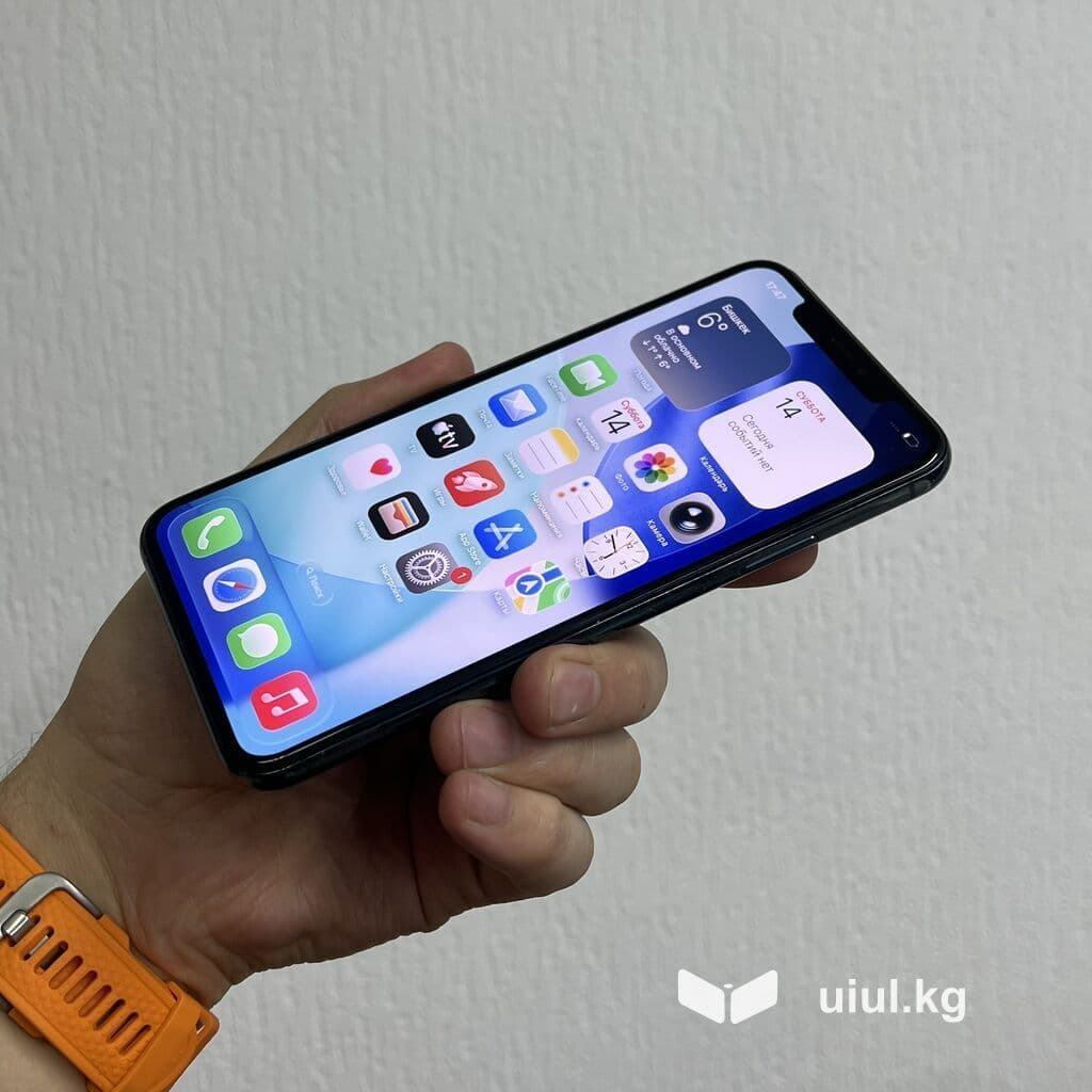 IPhone 11 Pro Max, Б/у, 256 ГБ, Alpine Green, 100 % 7 из 11