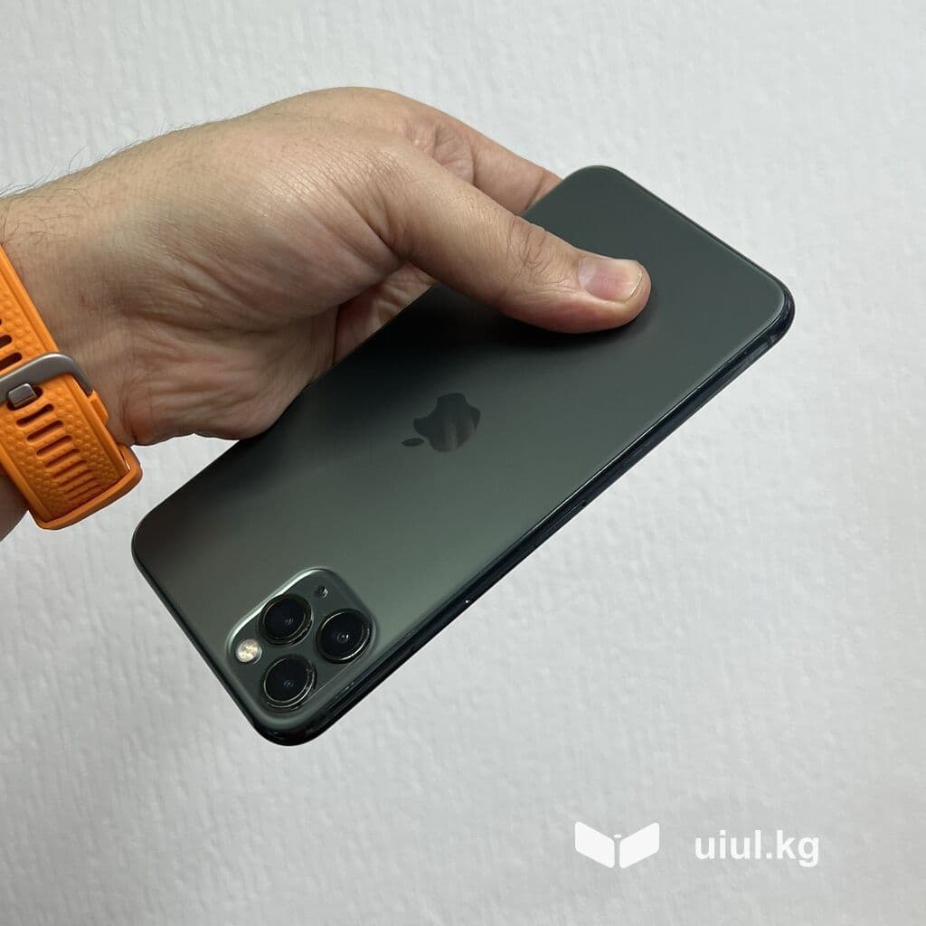 IPhone 11 Pro Max, Б/у, 256 ГБ, Alpine Green, 100 % 9 из 11