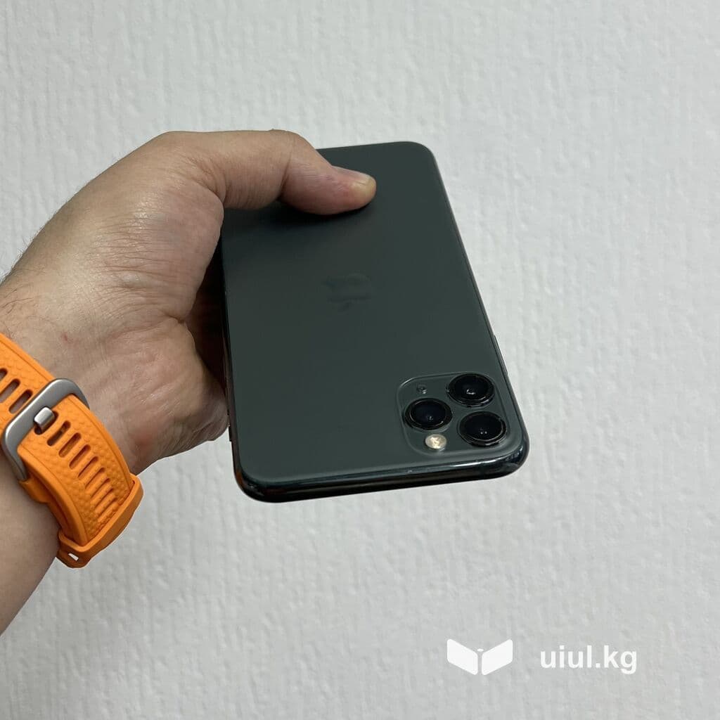IPhone 11 Pro Max, Б/у, 256 ГБ, Alpine Green, 100 % 10 из 11