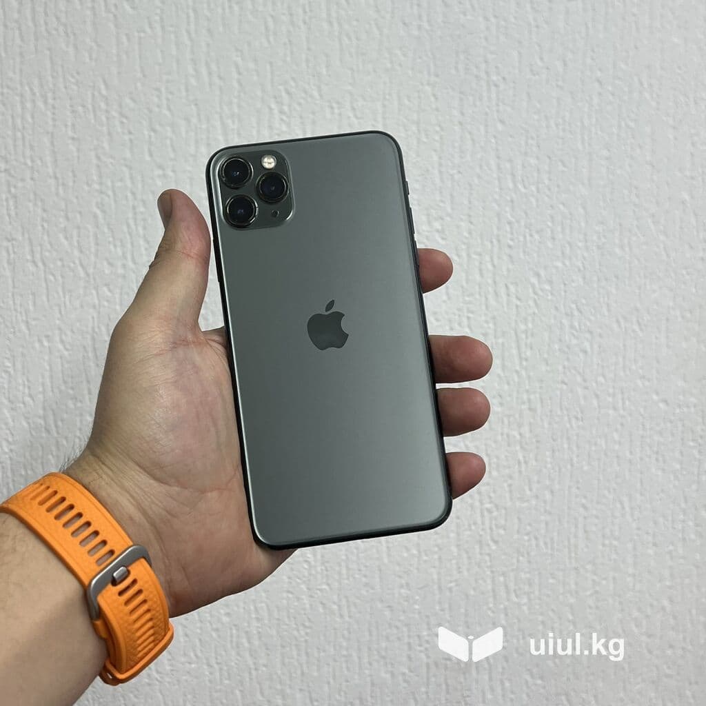IPhone 11 Pro Max, Б/у, 256 ГБ, Alpine Green, 100 % 11 из 11
