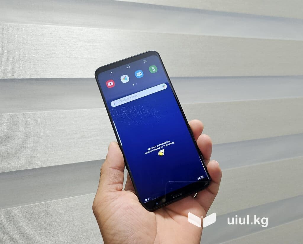 Samsung Galaxy S8 Plus, Б/у, 64 ГБ, цвет - Черный, 2 SIM 5 из 13