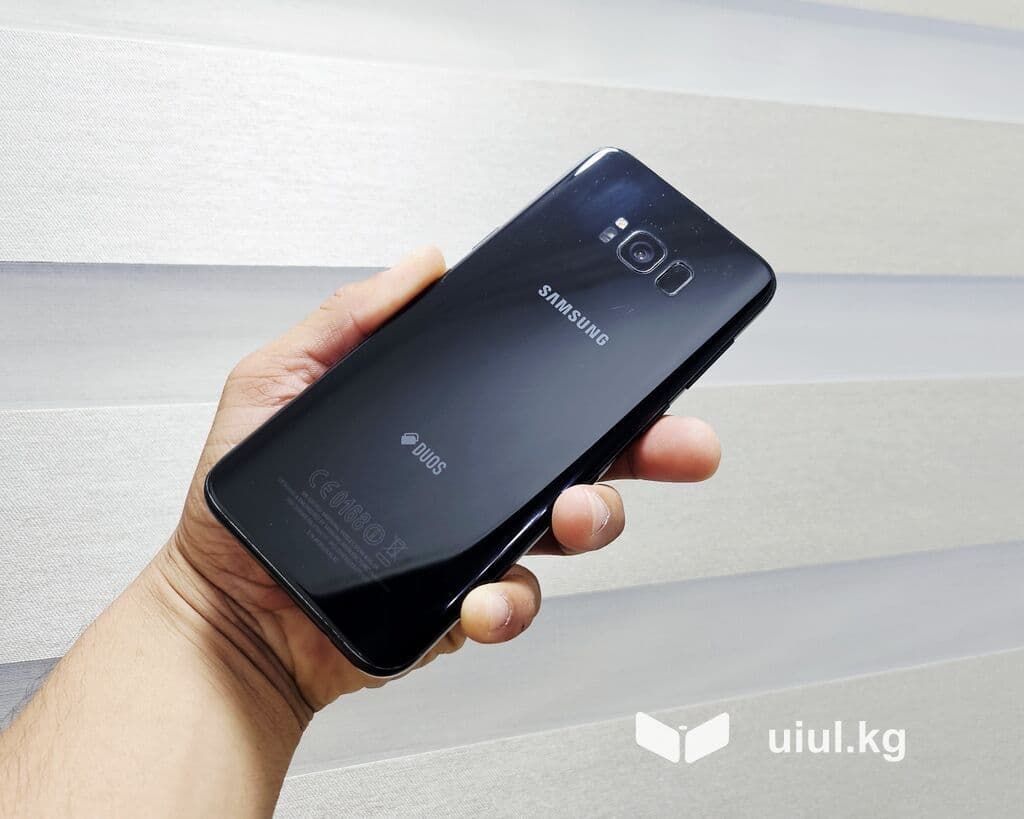 Samsung Galaxy S8 Plus, Б/у, 64 ГБ, цвет - Черный, 2 SIM 6 из 13