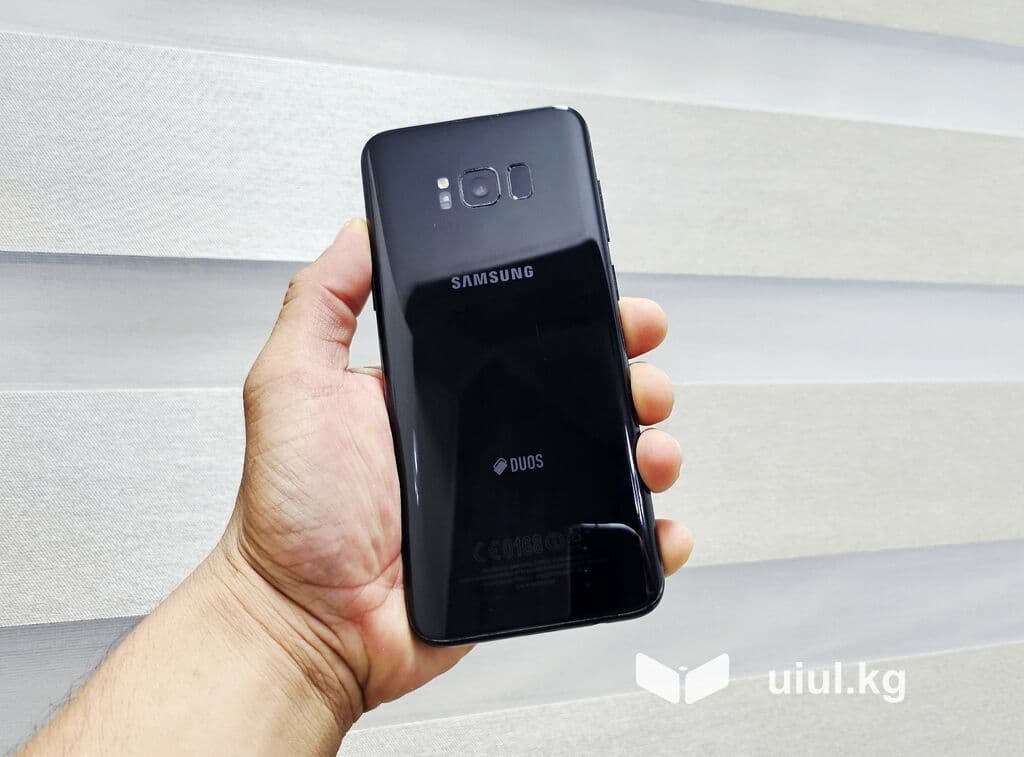 Samsung Galaxy S8 Plus, Б/у, 64 ГБ, цвет - Черный, 2 SIM 8 из 13