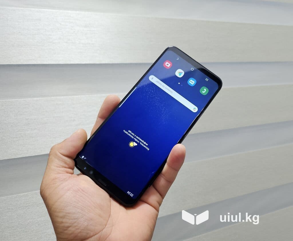 Samsung Galaxy S8 Plus, Б/у, 64 ГБ, цвет - Черный, 2 SIM 10 из 13