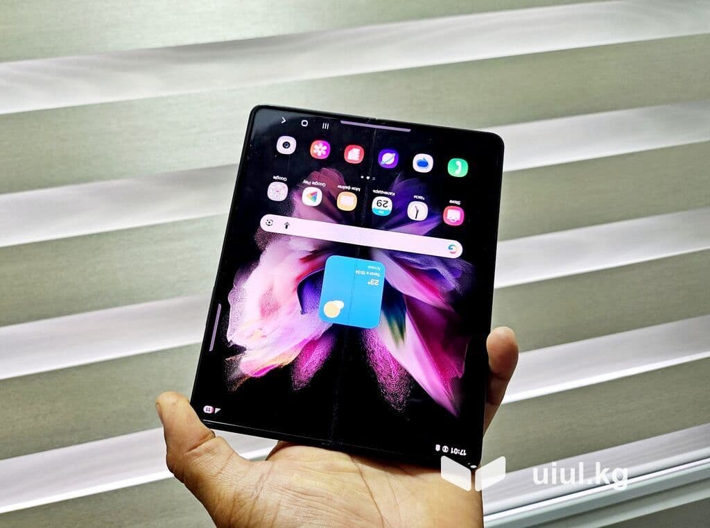 Samsung Galaxy Z Fold 3, Б/у, 512 ГБ, цвет - Черный, 1 SIM, 2 SIM 17 из 18