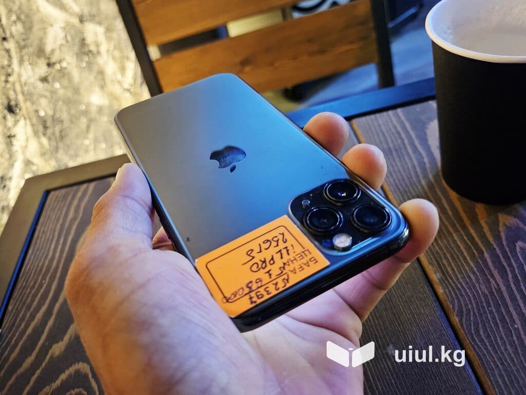 IPhone 11 Pro, Б/у, 256 ГБ, Matte Midnight Green, Защитное стекло, Чехол, 72 % 7 из 18
