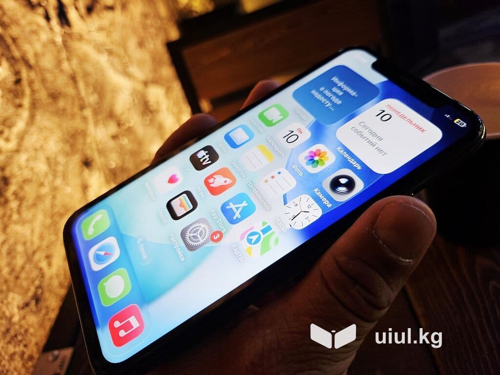 IPhone 11 Pro, Б/у, 256 ГБ, Matte Midnight Green, Защитное стекло, Чехол, 72 % 18 из 18