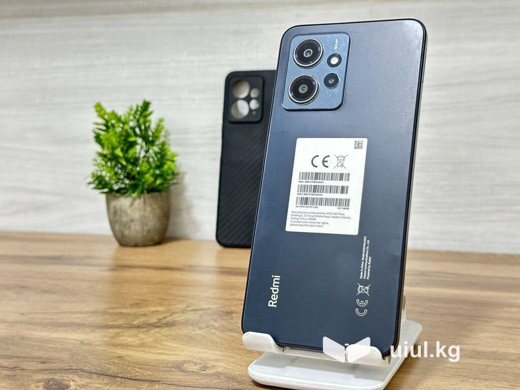 Redmi, Redmi Note 12, Б/у, 128 ГБ, цвет - Синий, 2 SIM