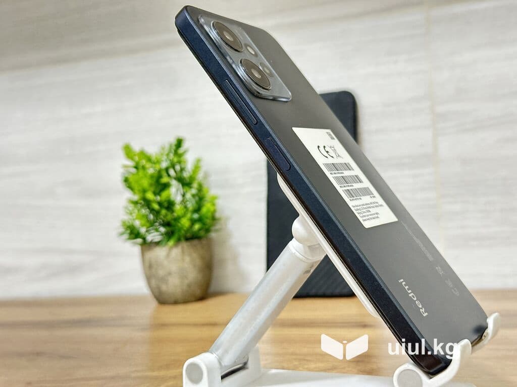 Redmi, Redmi Note 12, Б/у, 128 ГБ, цвет - Синий, 2 SIM 2 из 9