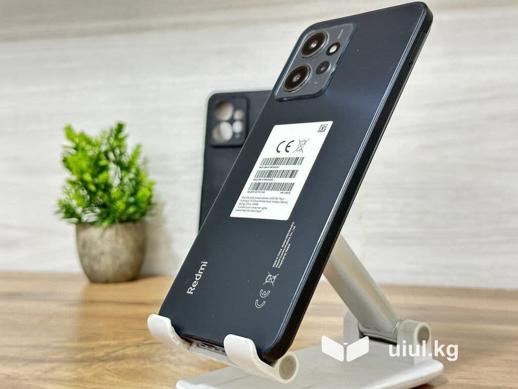 Redmi, Redmi Note 12, Б/у, 128 ГБ, цвет - Синий, 2 SIM 3 из 9