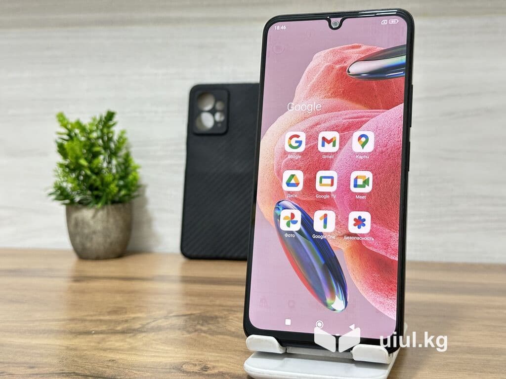 Redmi, Redmi Note 12, Б/у, 128 ГБ, цвет - Синий, 2 SIM 6 из 9