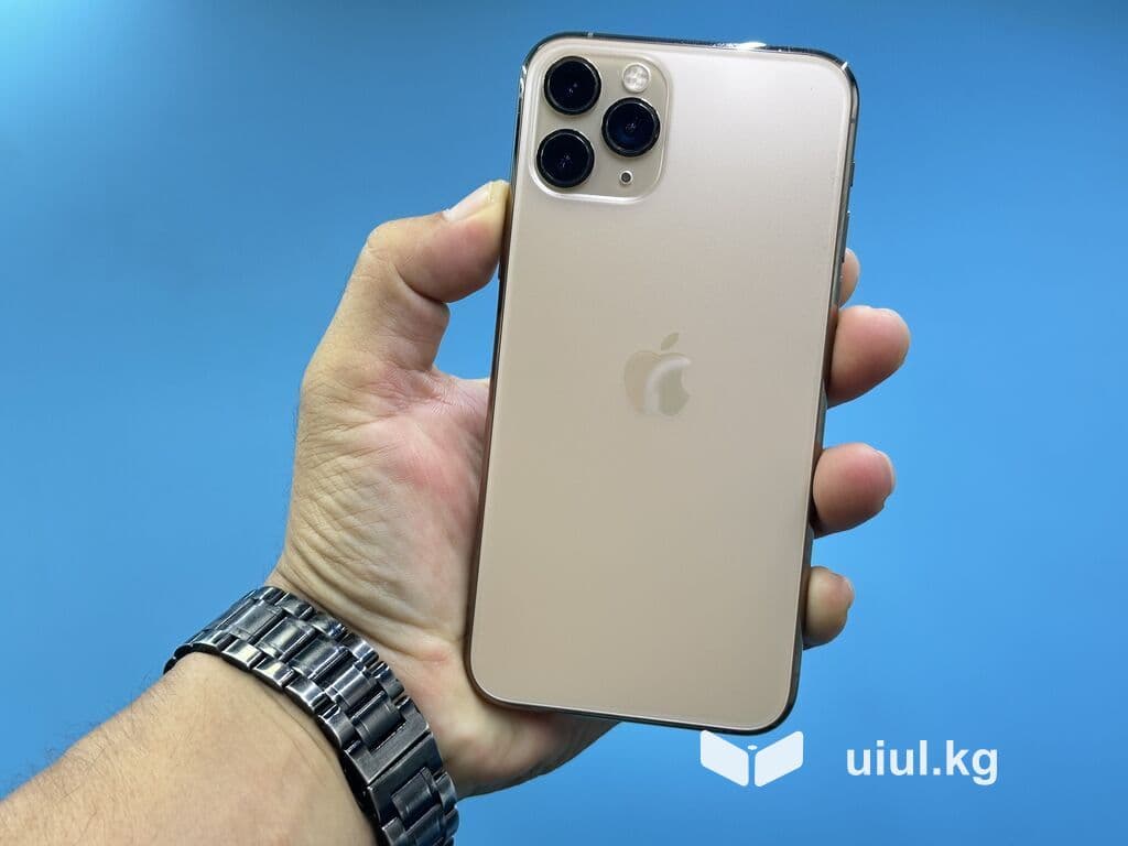 IPhone 11 Pro, Б/у, 256 ГБ, Золотой, 68 %