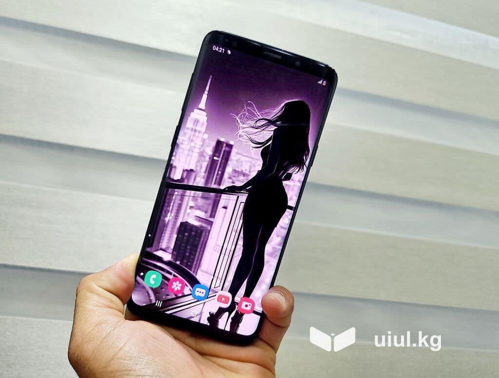 Samsung Galaxy S9 Plus, Б/у, 64 ГБ, цвет - Черный, 1 SIM, 2 SIM 14 из 15