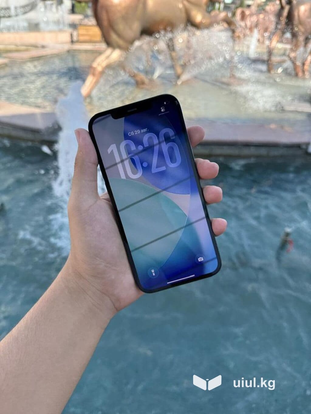 IPhone 12 Pro Max, Б/у, 256 ГБ, Pacific Blue, В рассрочку, 79 % 5 из 6