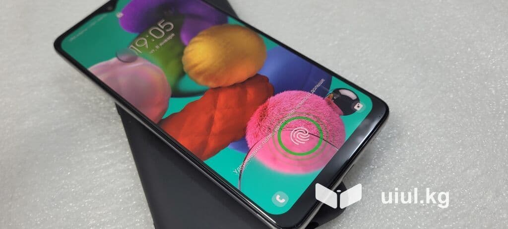 Samsung Galaxy A51 5G, Б/у, 128 ГБ, цвет - Белый, 2 SIM 1 из 11