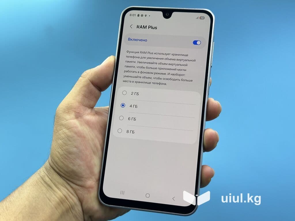 Samsung Galaxy A17, Новый, 256 ГБ, цвет - Серый, 2 SIM 10 из 12