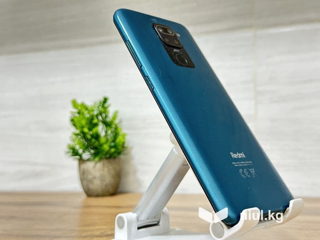 Redmi, Redmi Note 9, Б/у, 128 ГБ, цвет - Синий, 2 SIM 3 из 7