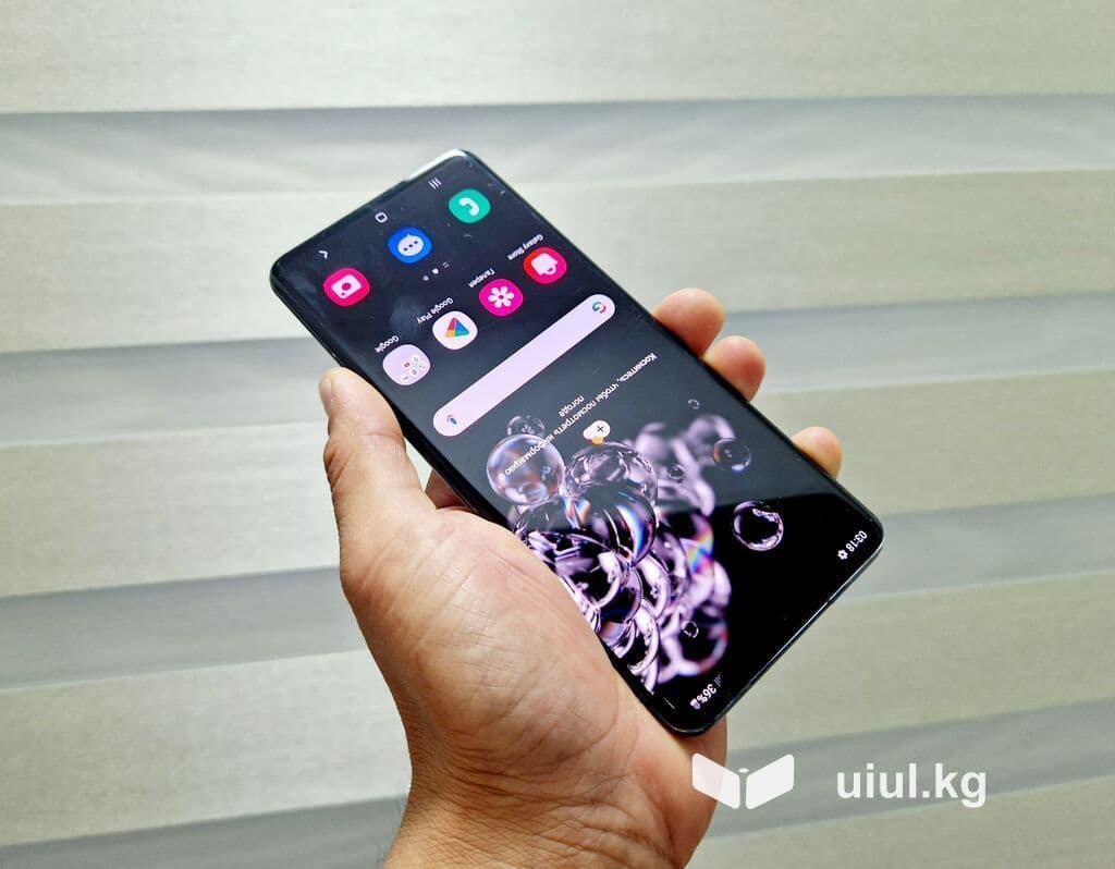 Samsung Galaxy S20 Ultra, Б/у, 128 ГБ, цвет - Серый, 1 SIM, 2 SIM 9 из 14