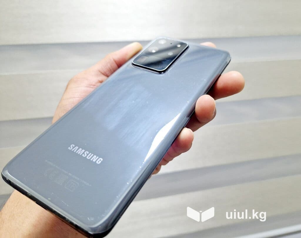 Samsung Galaxy S20 Ultra, Б/у, 128 ГБ, цвет - Серый, 1 SIM, 2 SIM 12 из 14