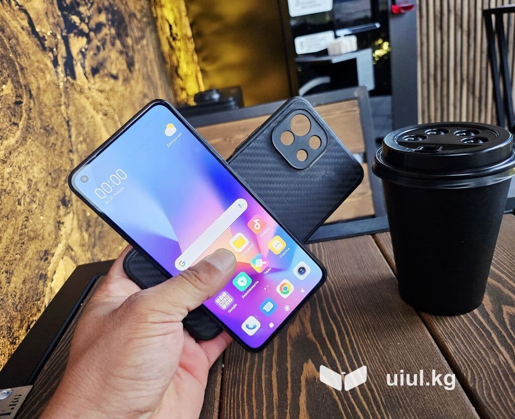 Xiaomi, Mi 11 Lite, Б/у, 128 ГБ, цвет - Черный, 1 SIM, 2 SIM 21 из 22
