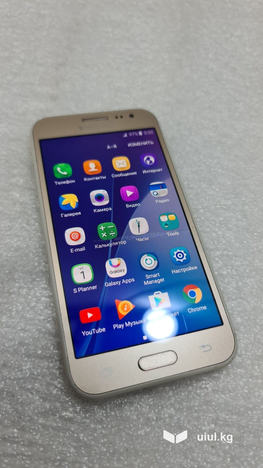 Samsung Galaxy J2 Pro 2018, Б/у, 16 ГБ, цвет - Золотой, 2 SIM 3 из 6