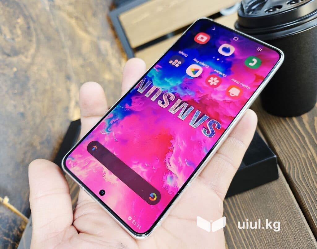 Samsung Galaxy S21 5G, Б/у, 128 ГБ, цвет - Белый, 1 SIM, 2 SIM 8 из 23