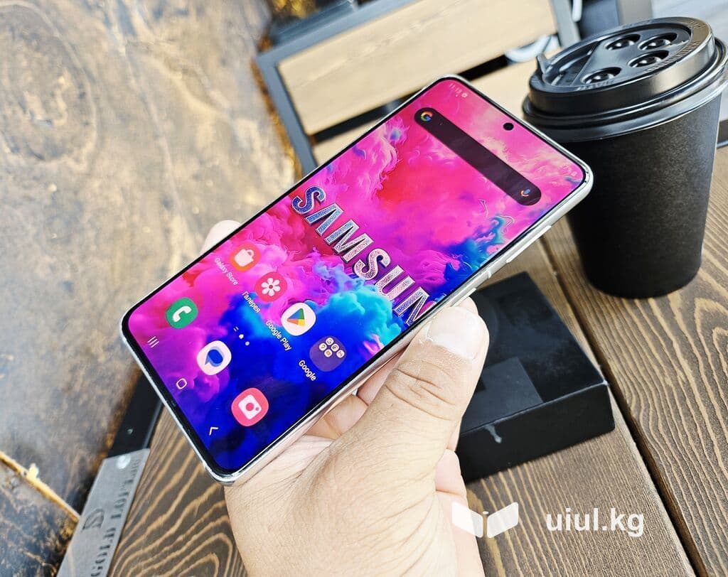 Samsung Galaxy S21 5G, Б/у, 128 ГБ, цвет - Белый, 1 SIM, 2 SIM 19 из 23