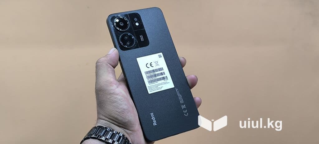 Redmi, Redmi 13C, Б/у, 128 ГБ, цвет - Черный, 2 SIM 2 из 5